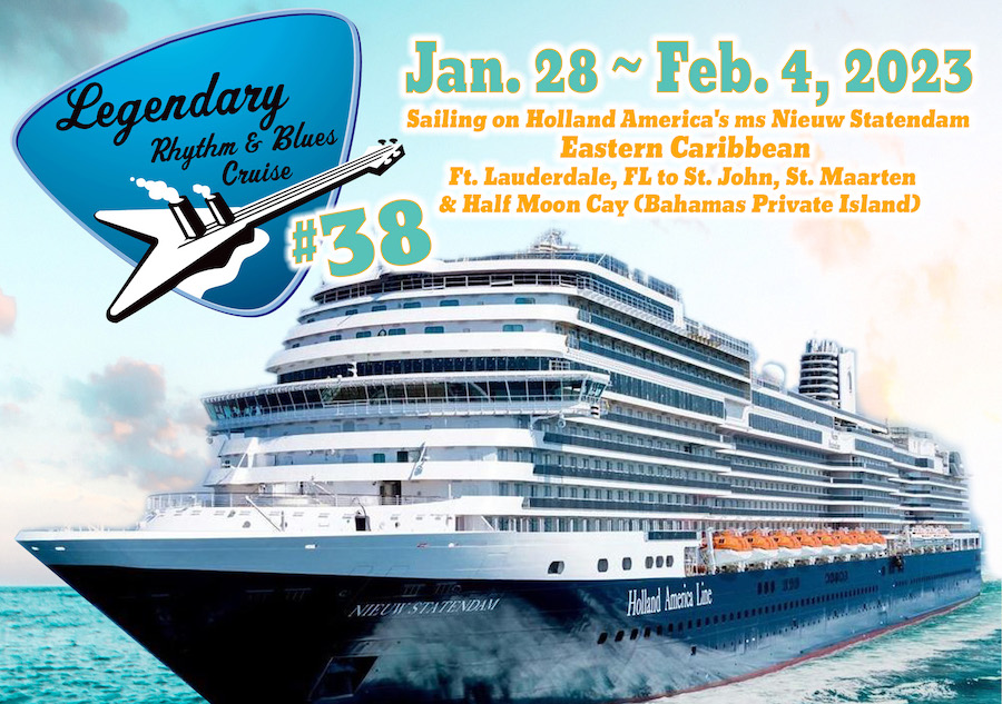 Blues Cruise 2023 Legendary Rhythm & Blues Cruise